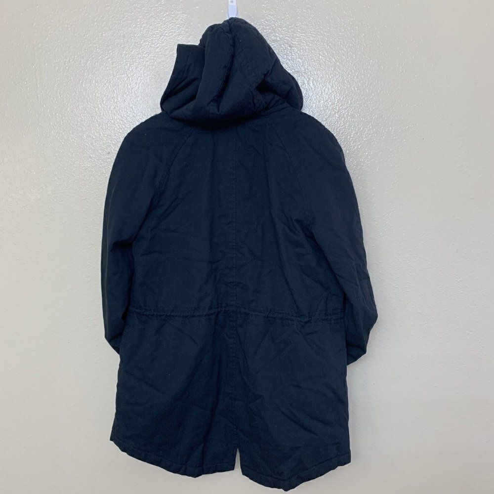 Anorak Utility Hooded Jacket Graphite Sherpa - Picture 4 of 12
